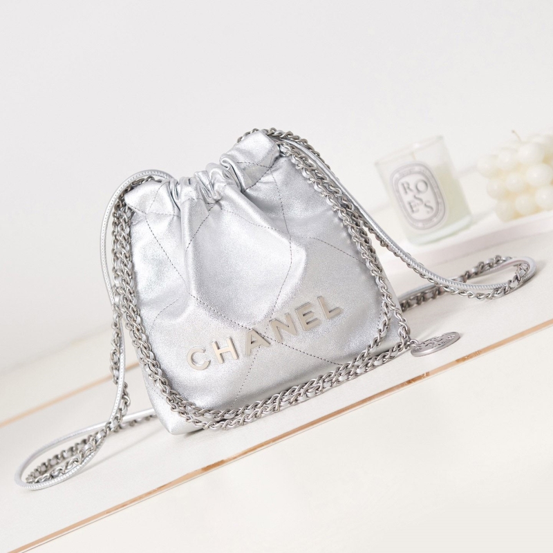 Ch*el bucket bags